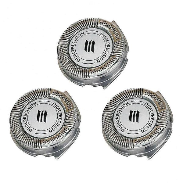 3PCS Ersättningsrakblad Kompatibla med Philips No-relco R-azor HQ8 Dual-Precisions
