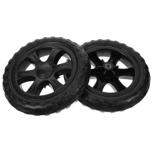 2 stk. handlekurvhjul sammenleggbare handlekurvhjul Supermarked handlekurvdeler
