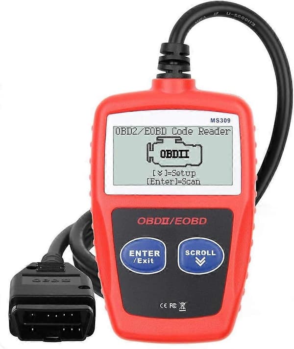 OBD2 Generel MS309 Bil Diagnostisk Scanner Kodeaflæser, Diagnostisk Scan Værktøj, Tjek Motor Fejlkode, Ryd Kode, Se Frosne Ramme Data