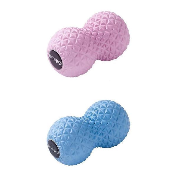 2x EVA Jordnötsmassageutrustning Dubbel Boll Massageredskap
