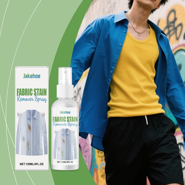 120 ml/boks Flekkfjerner Spray for Tekstiler - Skånsom rengjøring og duftbevarende hverdagsvaskemiddel.