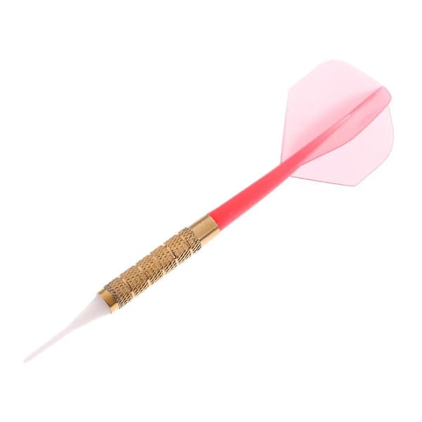8x14 Gram Plastik Sikkerheds Soft Tip Dartpil Til Elektronisk Soft Dartskive Rød