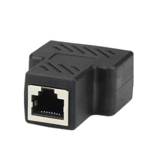 Ethernet Nätverkskabel Adapter Patchkabel Ethernet LAN Nätverksadapter RJ45 Cat 6 Splitter