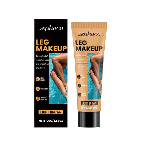 100g/æske Lysebrun Tattoo Concealer Foundation, Makeup Dækning til Kropstatoveringer, Bærbar Daglig Brug