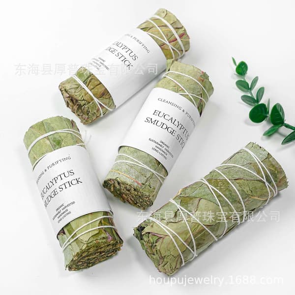 2 st 4-tums naturliga eukalyptus aromaterapi pinnar