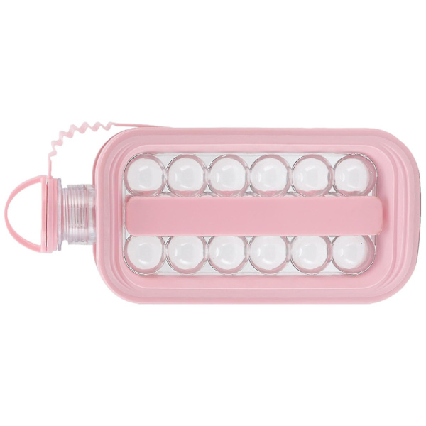 Hjem Bærbar Foldbar Pink Plast Isbold Maker Kedel