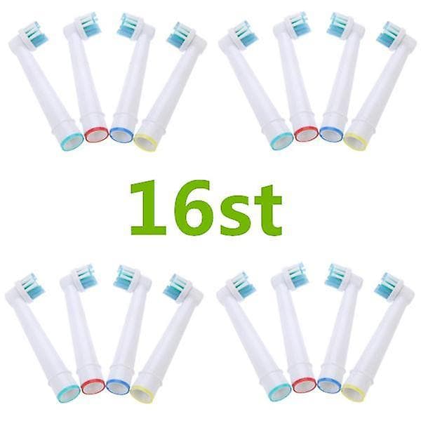 Oral-B-kompatible tannbørstehoder 16-pakning Sensitive Clean