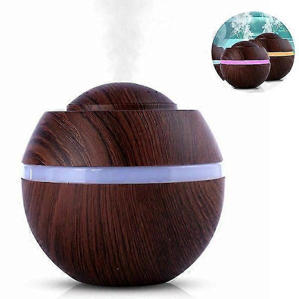 500 ml Mini Luftfukter Ultralyd Diffuser Tre-Effekt Aromaterapi