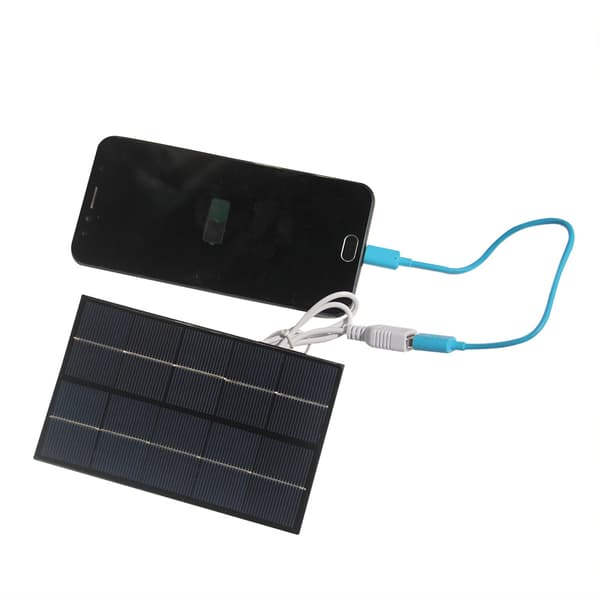 2W 5V Solcellepanel Solcelleladepanel DIY Solcellelader 88X142MM