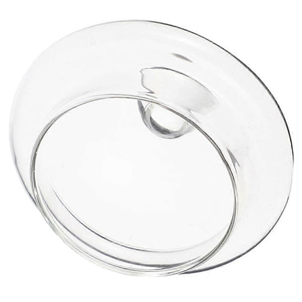 Tekannas lock ersättningsglaslock tekanna tekanna lock värmebeständigt glaslock