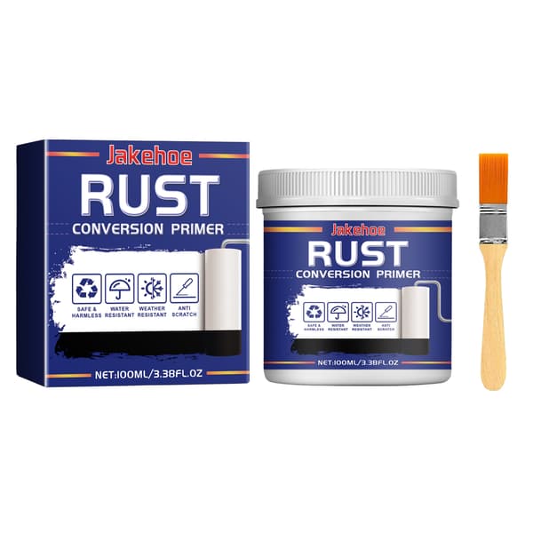 NY 100ml/boks Rusthindrende Grunning for Jernporter, Metallgirbraketter, Rustfjerner og Antikorrosjonsmiddel for Trapperekkverk