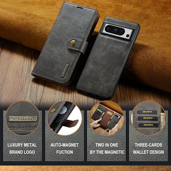 Kompatibel med Pixel 9876 Plånbok Läderfodral Flipskydd blue Pixel 9A