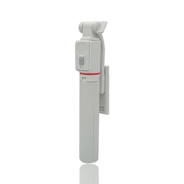 Mobiltelefon Bluetooth selfie stick 1,3m live-sändningsstativ White