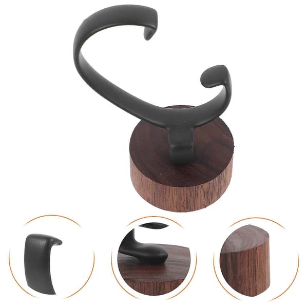 Klokke Display Stativ Holder Lav Type Klokke Oppbevaringsstativ Trebase Displayholder