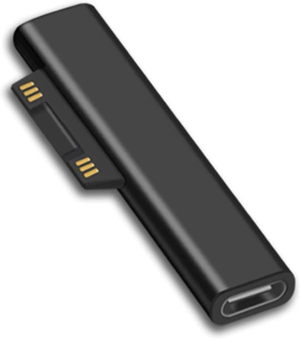 Bærbar Surface Connect til USB Type C-adapter for Surface Pro 7 6 5. generasjon 4 3 Bærbar PC 15V PD-lading