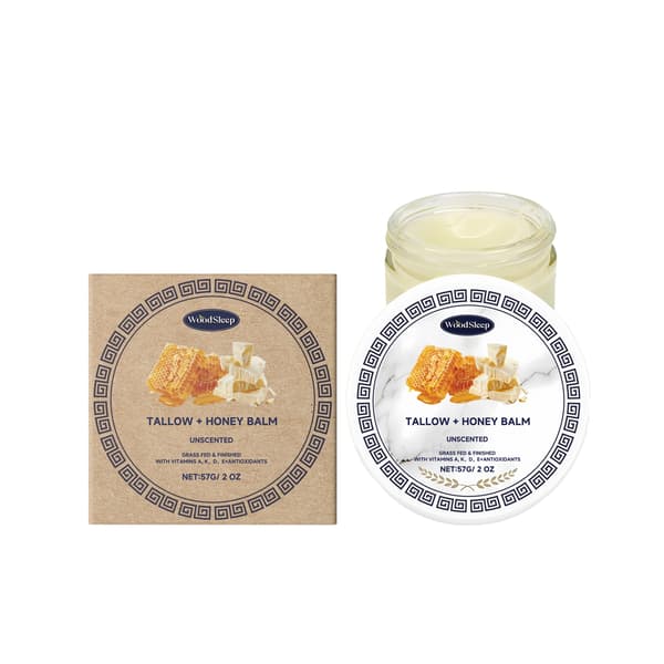 NY 57g/boks Grass-Fed Beef Tallow Honey Balm