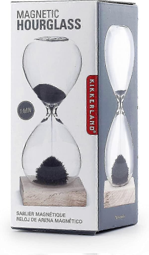 Magnetisk timeglas - Et minuts sandtimer til UK hjemme-/kontorindretning