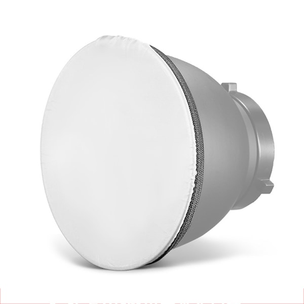 Blixt 55 ° Standardskydd Soft Light Cover Cover Light Clo White