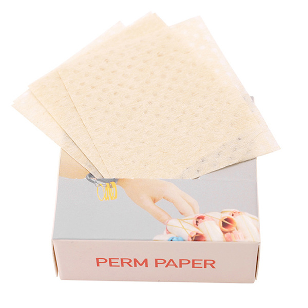 200/400 ark hårrullare Perm Papper Värmebeständig Blanchering 400pcs and wristrest
