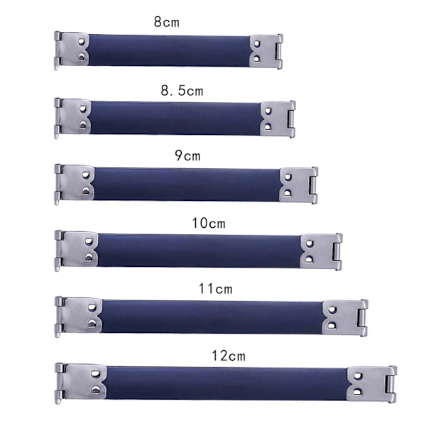 10 st/ set gör-det-själv metall Interna flexramar Spännväska Handväska Handba 12cm