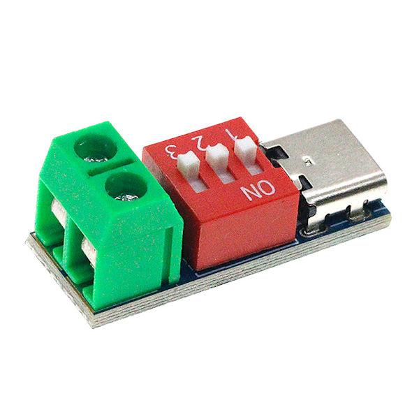 5-20V PD snabbladdningstestkort USB Typ-C Justerbar PD Trig