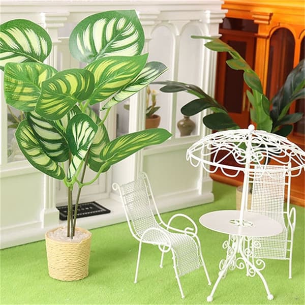 1:6 Dollhouse Miniature Potted s Model Tree Ornament 3#