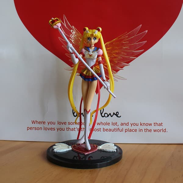 Sailor Moon e Figures dekoration för skrivbordsfödelsedagstårtfans Co