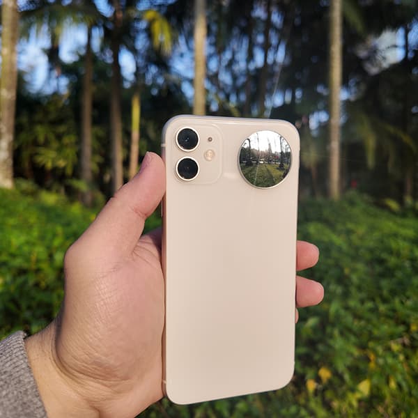 Universal Smartphone Selfie Vlog Mirror för iPhone Photo Video A