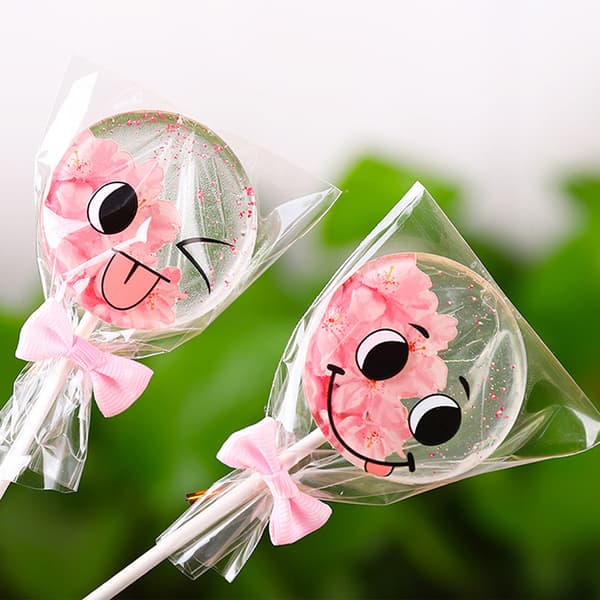 100st/pack Lollipop OPP Packpåsar Bakchoklad Pack Bag 8*12cm
