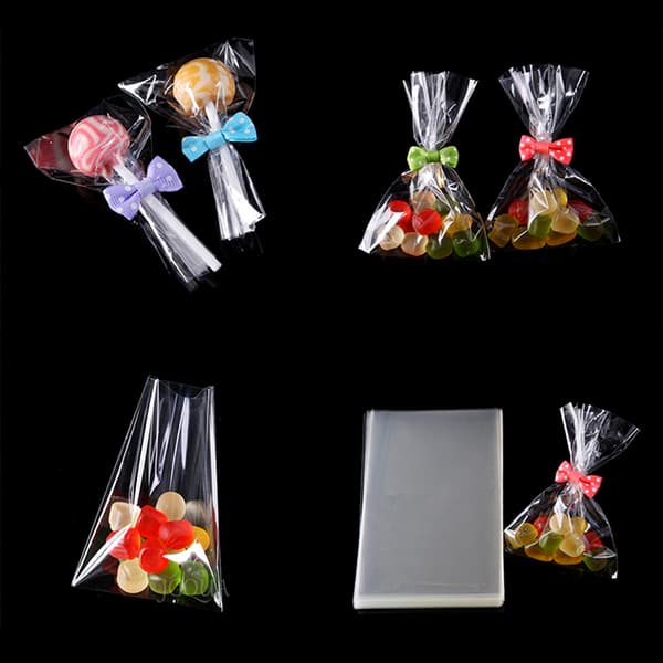 100st/pack Lollipop OPP Packpåsar Bakchoklad Pack Bag 8*12cm