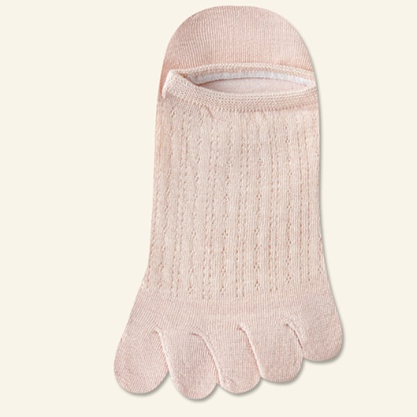 5 Finger Boat Sox Kvinnor Toe Boat Socks Mode Andas Summe A4