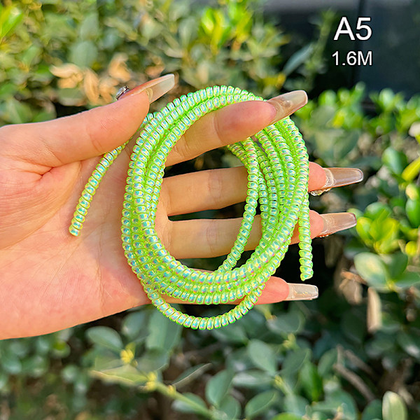 1,6 m spiralladdare kabel sladdskydd Antibrott fjäderskydd A5