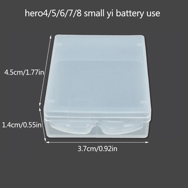 Batteriskyddande förvaringsbox för GoPro Hero 3/4 5/6/7/8 kamera A1