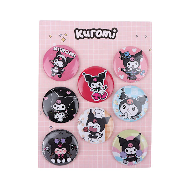 8 st/ set Anime Tinning Ryggsäck Badge Souvenirkläder Present F 14