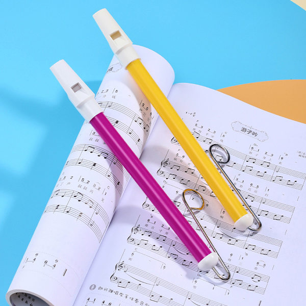 Musikinstrument Slide Whistle Toy Slide Whistle Slide Whistl Blue