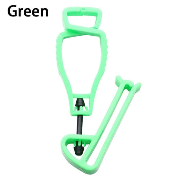 Multifunktionell handskklämma Hållare Hanger Guard Labor Work Clamp Black