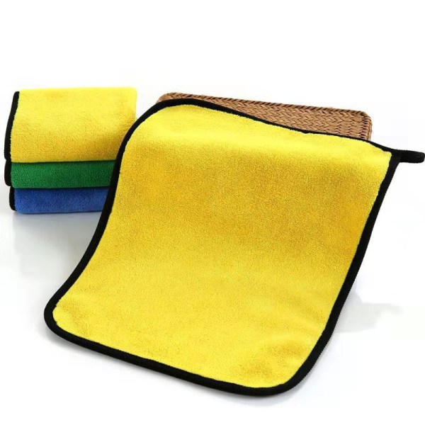 Ultra Mjuk 30*30/60CM Biltvätt Mikrofiberhandduk Rengöring Torkning 30x60cm