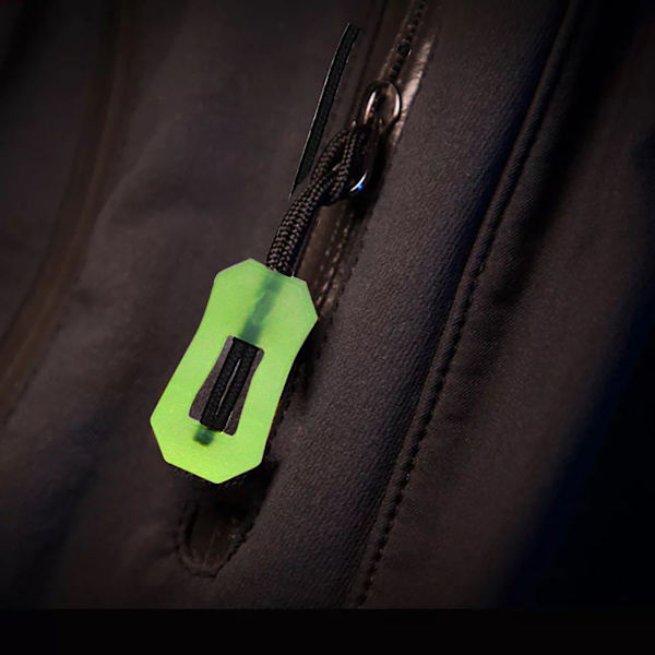 5 st/ set Luminous Zipper Pull Kit Markers Glow In The DarkNight black