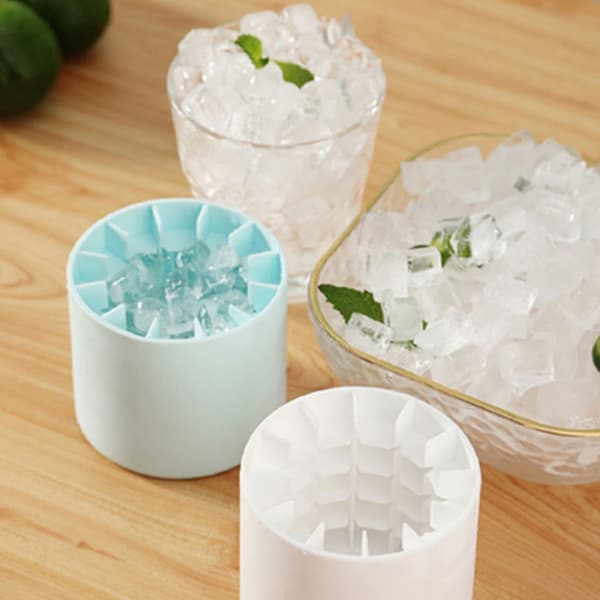 Ice Bucket Cup Form Iskuber Tray Grade Quick Frys Silico Gray