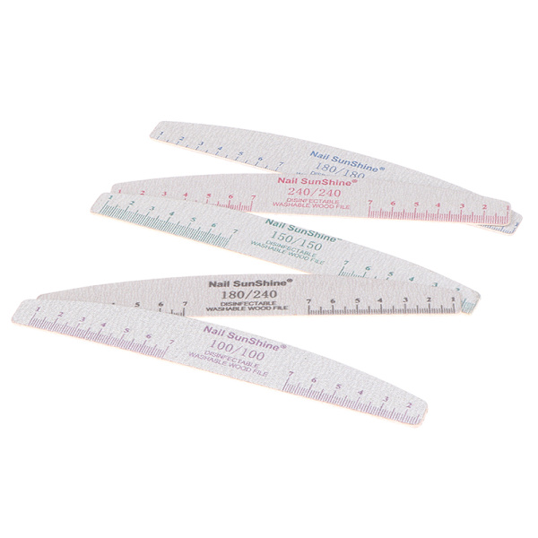 10 st Multi Grit trä nagelfilar tjockt trä sandpapper E:180/240