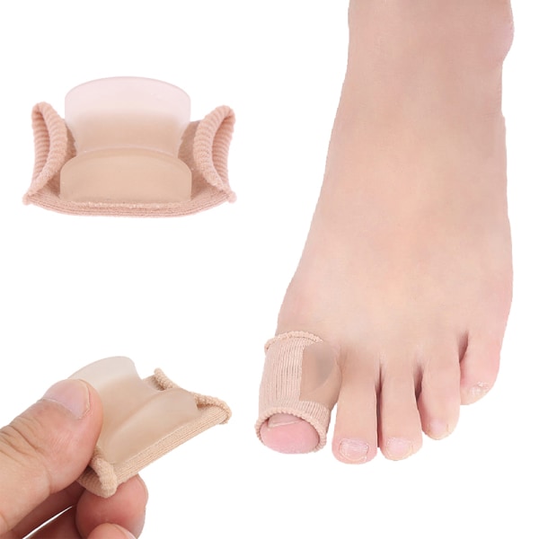 1 Styck Silikon Gel Bunion Big Toe Separator Hallux Valgus Bunion