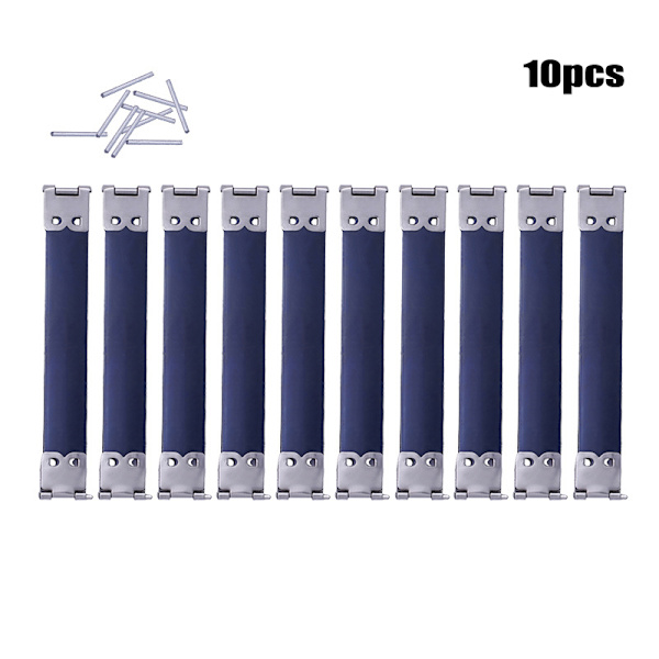 10 st/ set gör-det-själv metall Interna flexramar Spännväska Handväska Handba 12cm