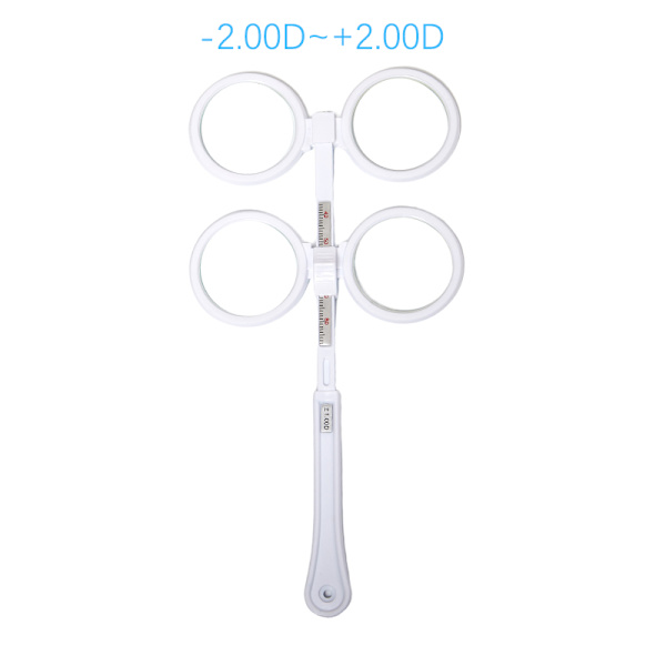 ±50-±400 Optisk Oftalmisk Flipper Linshållare Justerbar Dist ±200