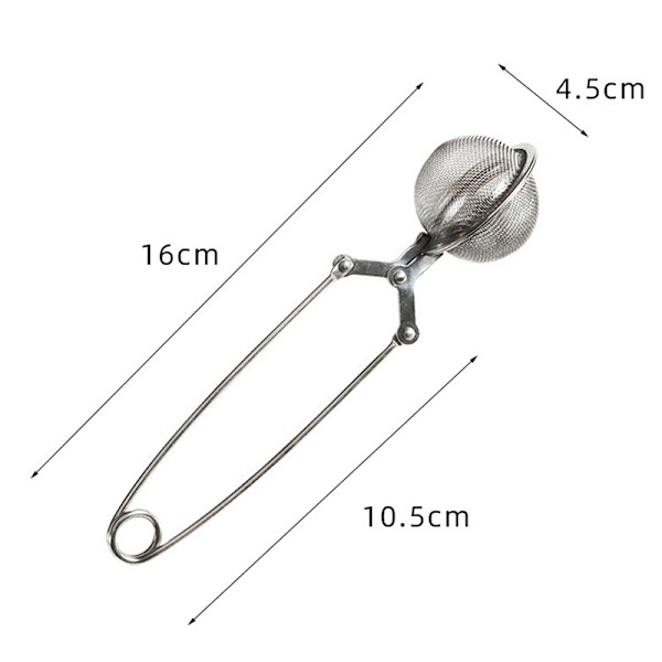 Te Infuser Rostfritt stål Sphere Mesh Te Sil Coffee Her