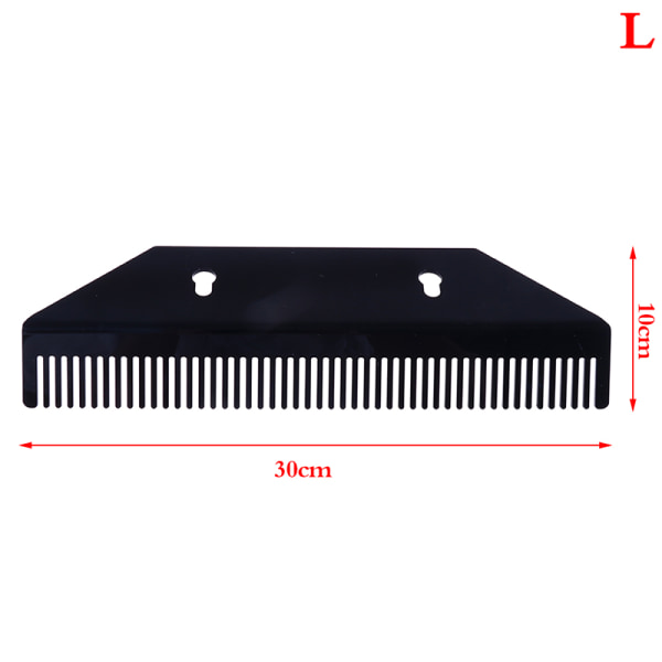 Akryl hårförlängningar Sektionsdisplay Förvaringshållare Organ Black L