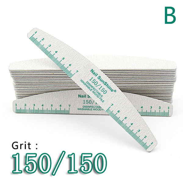 10 st Multi Grit trä nagelfilar tjockt trä sandpapper B:150/150
