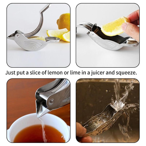 Bird Citron Wedge r Anti Corrosion Hand Press Orange Juicer Kitc