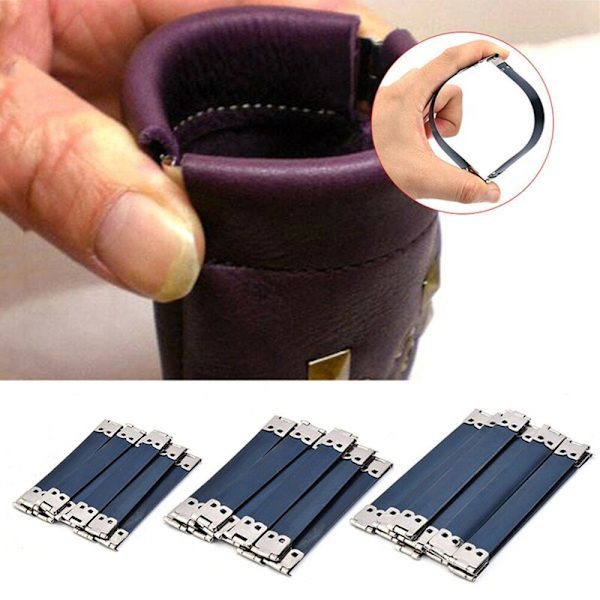 10 st/ set gör-det-själv metall Interna flexramar Spännväska Handväska Handba 9cm