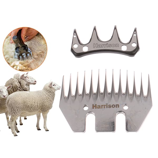 4 och 13 tand Fårblad Getter Sax Clipper ter Convex Comb