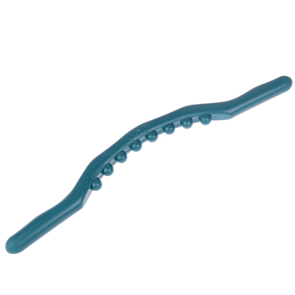 Massager för Body Plastic Rolling Bar Back Meridian Scraping Ma Dark blue